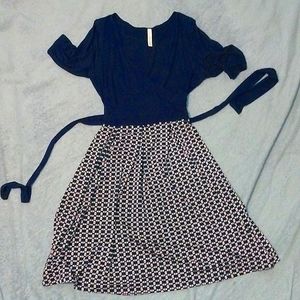 Gilli Mock Wrap Dress